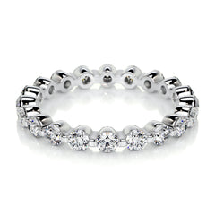 Josie Lab Grown Eternity Wedding Ring (1.75 Carat) -18K White Gold