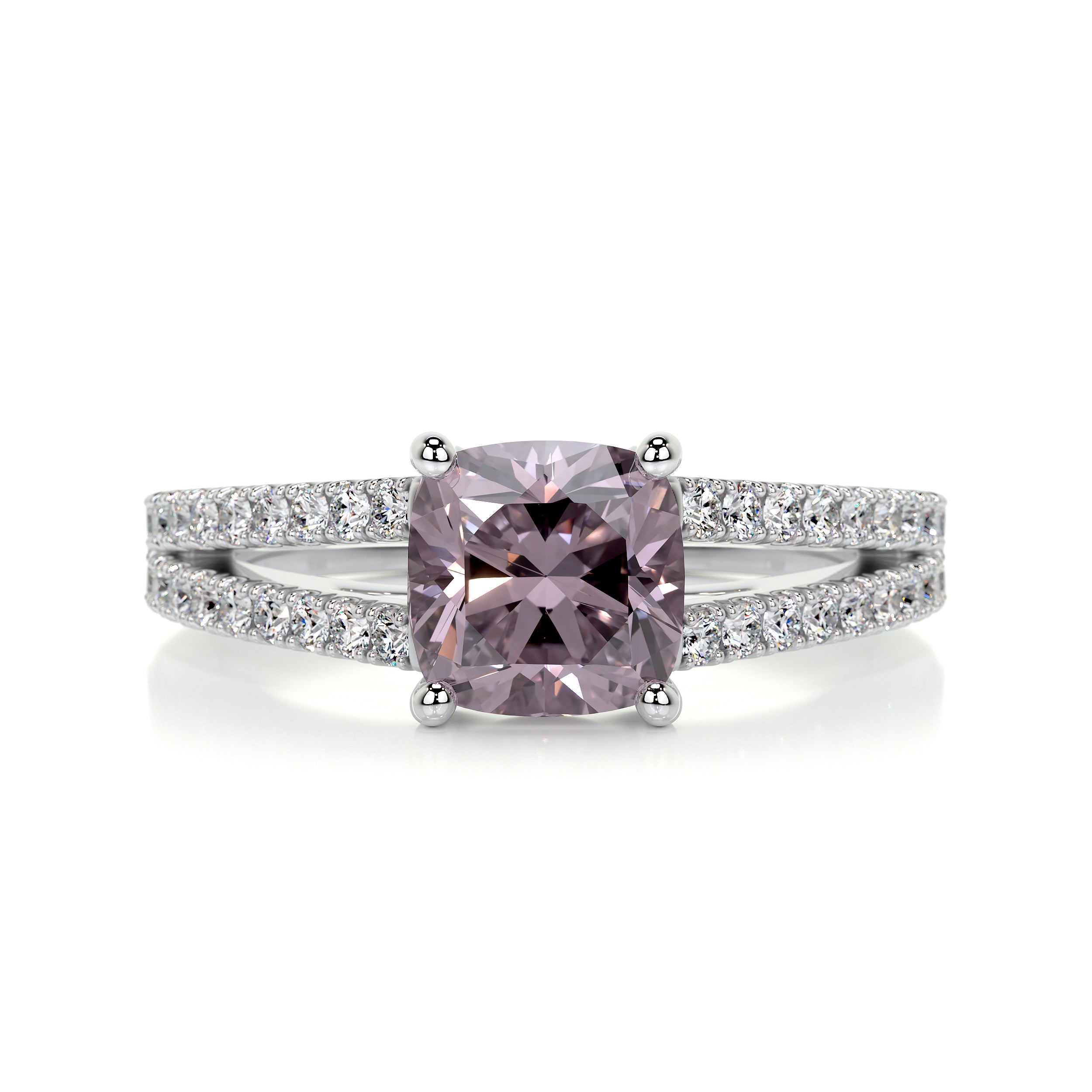 Sadie Gemstone & Diamonds Ring   (2.05 Carat) -Platinum