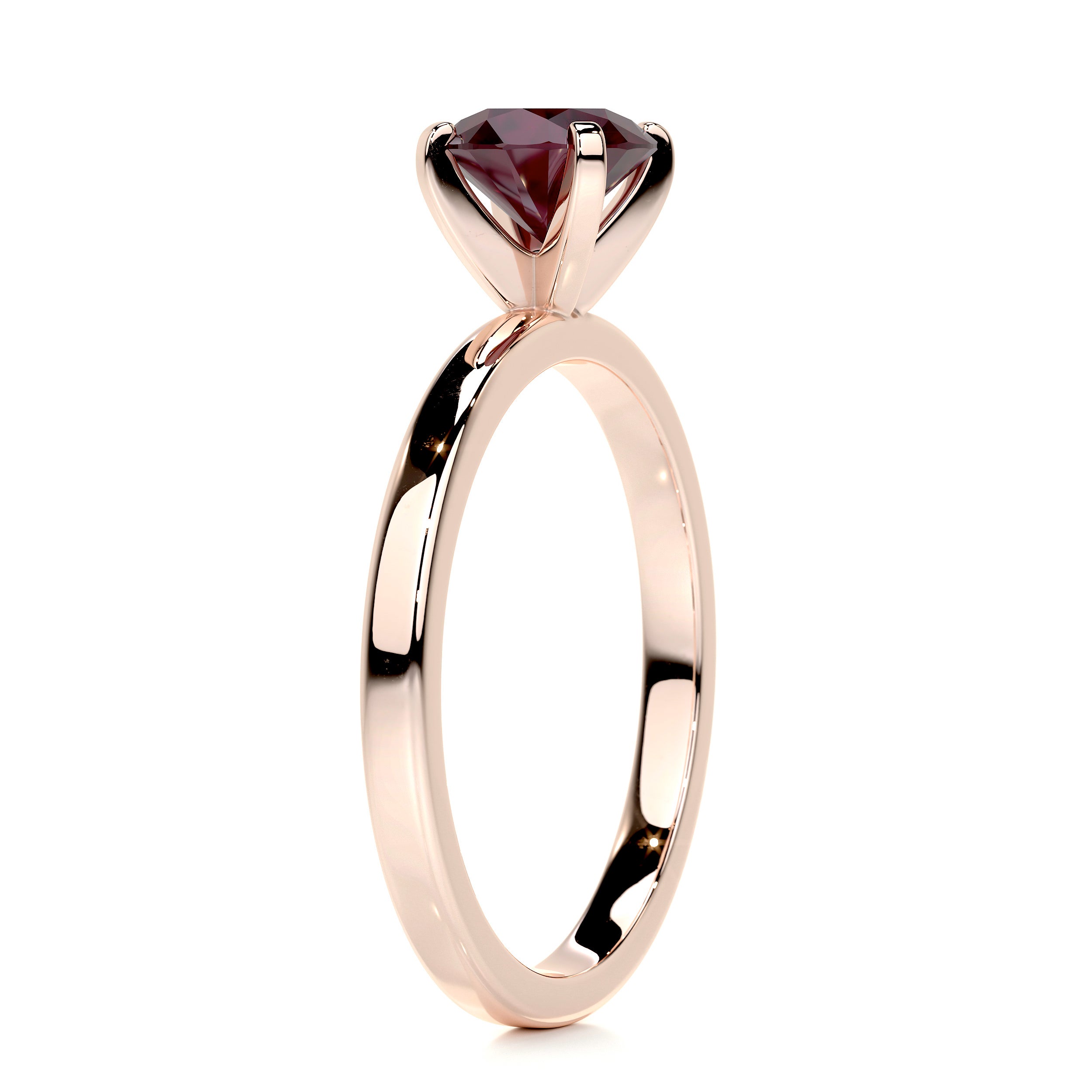 Jessica Gemstone Ring   (0.8 Carat) -14K Rose Gold