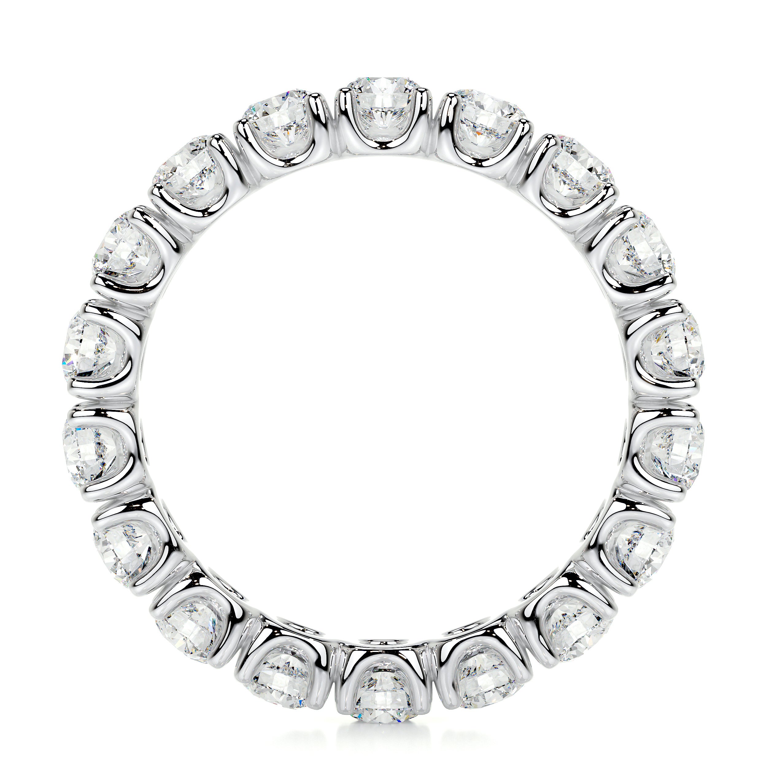 Trinity Lab Grown Eternity Wedding Ring   (2.4 Carat) -Platinum
