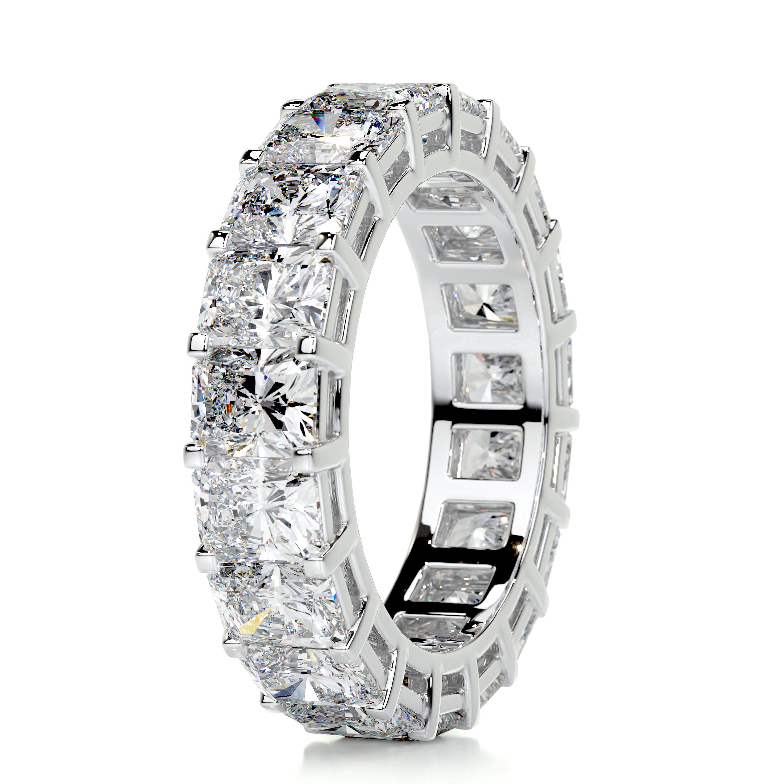 Andi Eternity Wedding Ring   (6 Carat) - Platinum