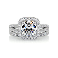 Grace Diamond Bridal Set -14K White Gold