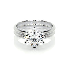 Alexis Lab Grown Diamond Bridal Set -Platinum