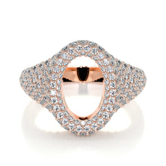Angelina Lab Grown Diamond Wedding Ring (1.4 Carat) -14K Rose Gold