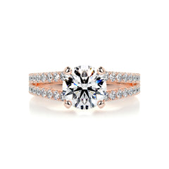 Sadie Diamond Engagement Ring -14K Rose Gold