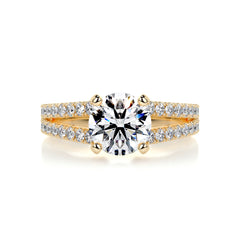 Sadie Diamond Engagement Ring -18K Yellow Gold