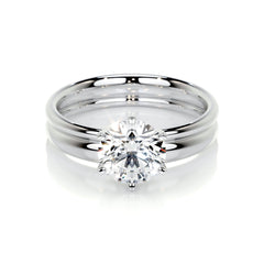 Samantha Lab Grown Diamond Bridal Set -18K White Gold