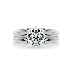 Samantha Diamond Bridal Set -18K White Gold