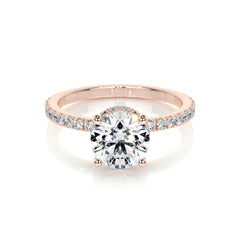 Vivienne Lab Grown Diamond Ring -14K Rose Gold