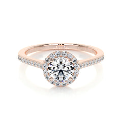 Layla Lab Grown Diamond Ring -14K Rose Gold