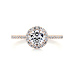 Layla Diamond Engagement Ring -14K Rose Gold