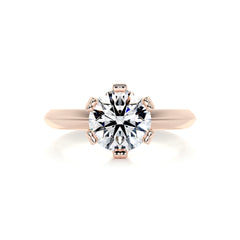 Alexis Diamond Engagement Ring -14K Rose Gold