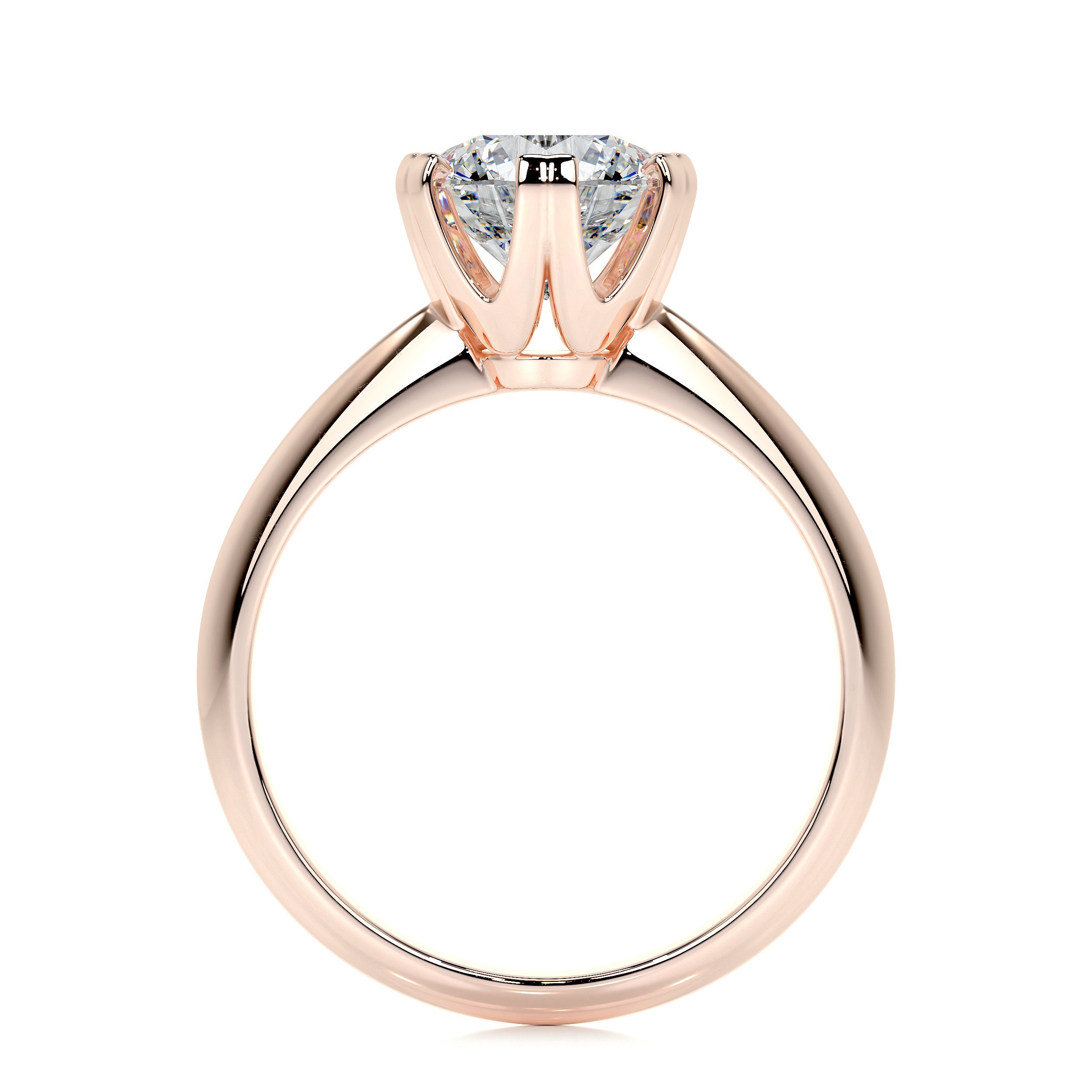 Alexis Lab Grown Diamond Ring   (1.5 Carat) -14K Rose Gold