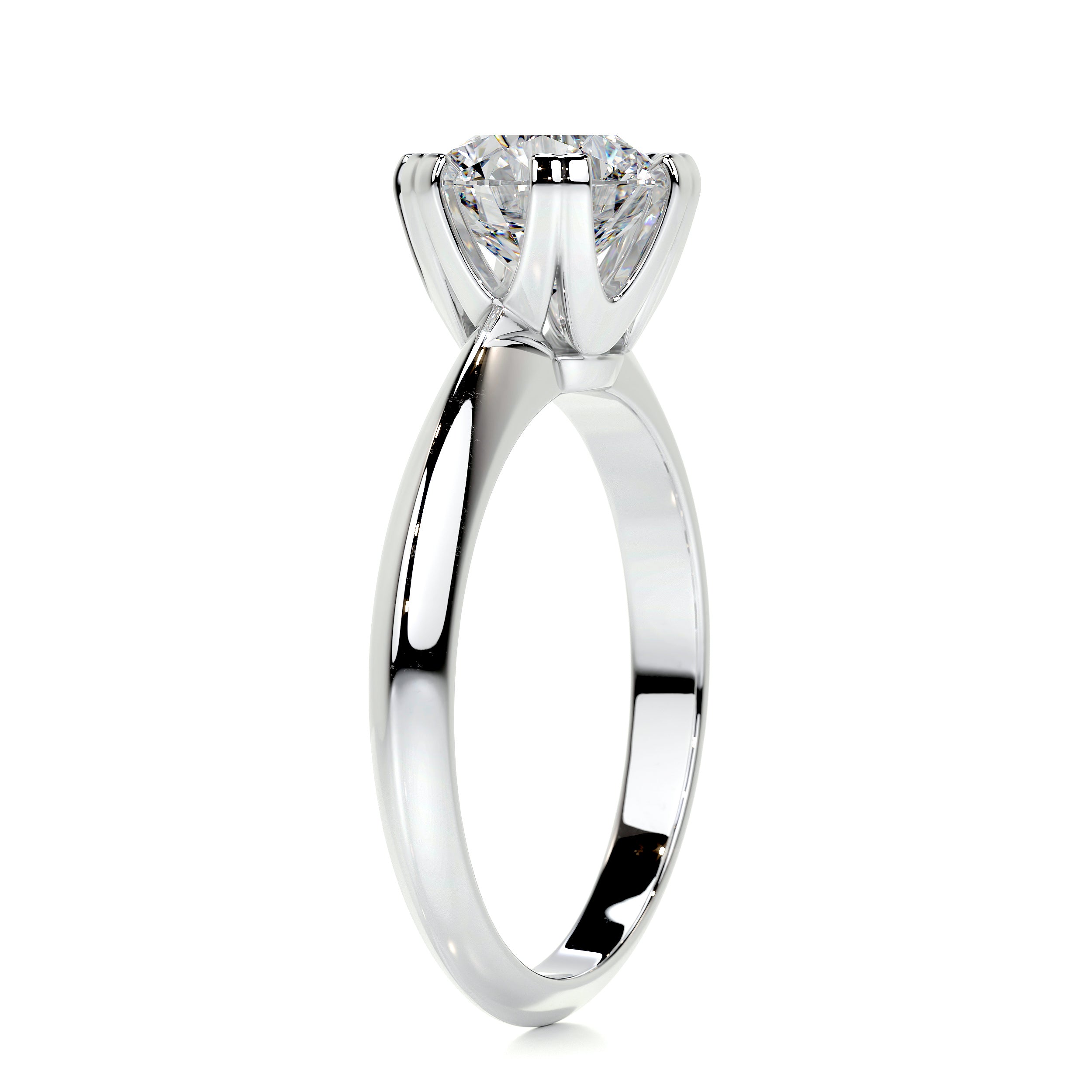 Alexis Diamond Engagement Ring   (1.5 Carat) -14K White Gold