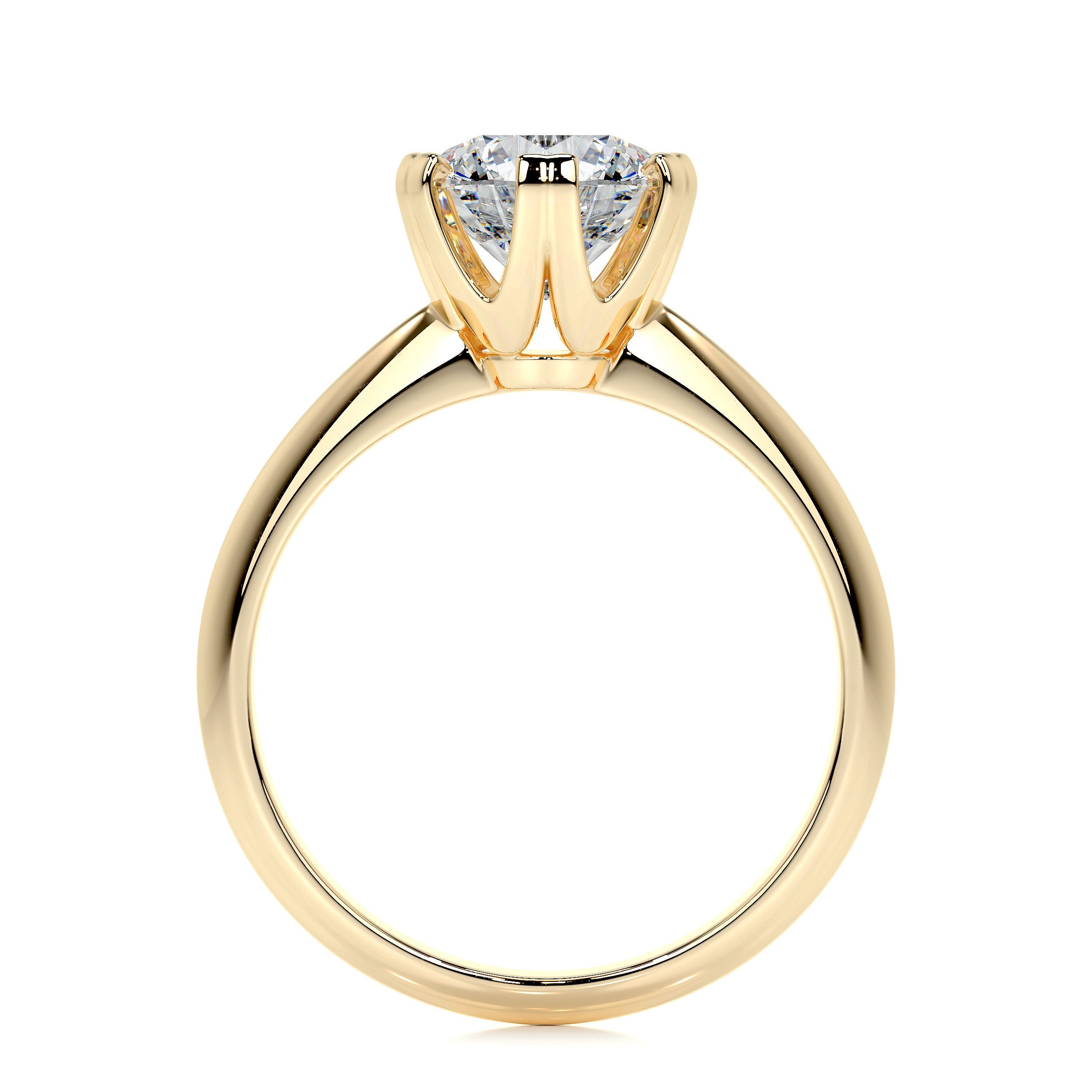 Alexis Lab Grown Diamond Ring   (1.5 Carat) -18K Yellow Gold