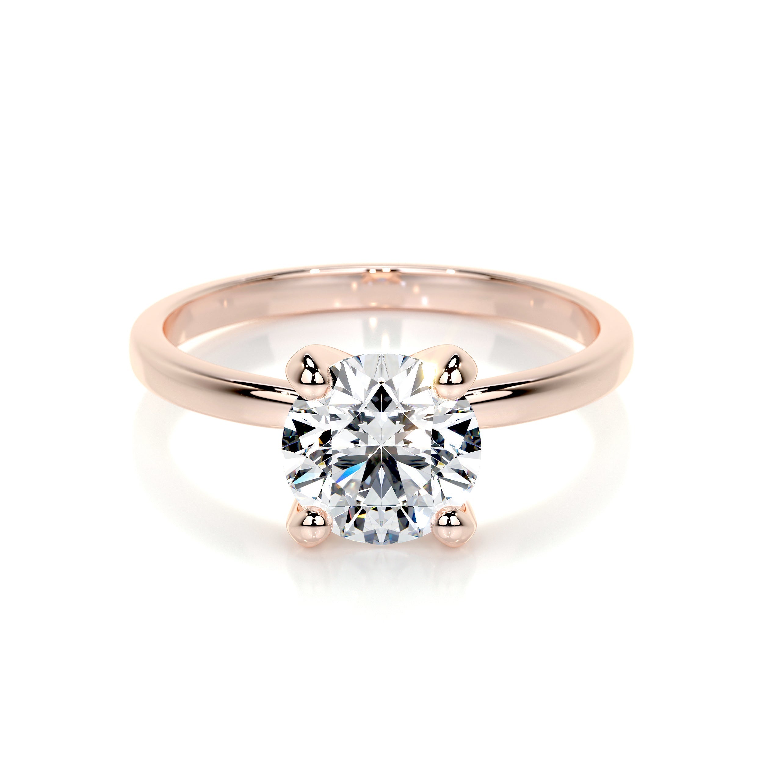 Jessica Lab Grown Diamond Ring   (1.5 Carat) -14K Rose Gold