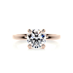 Jessica Diamond Engagement Ring -14K Rose Gold