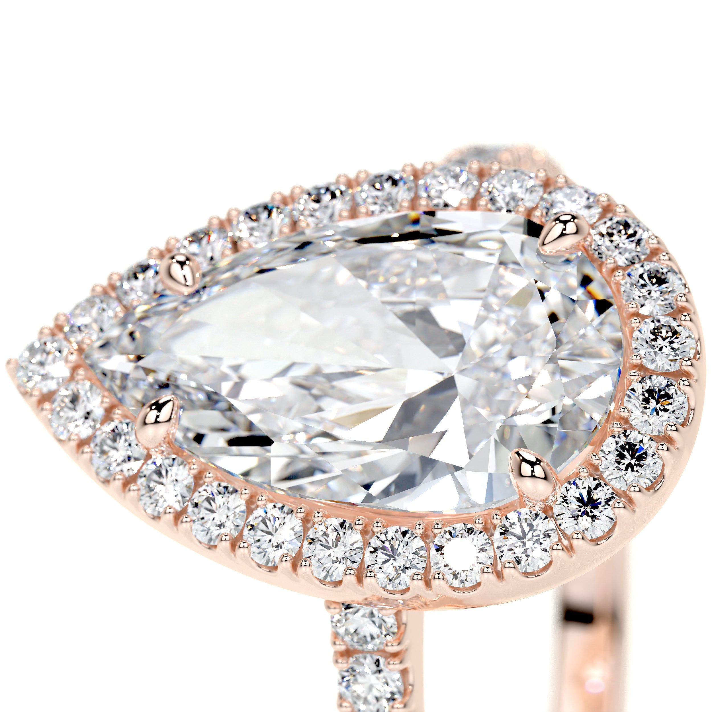 Sophia Lab Grown Diamond Ring -14K Rose Gold