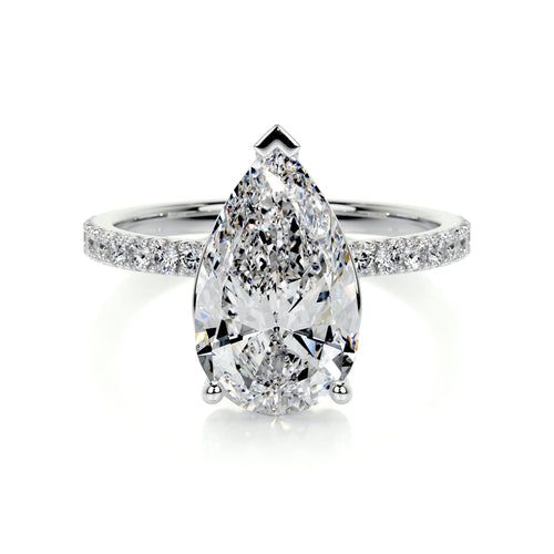 Pear Shaped Diamond Engagement Rings – Best Brilliance