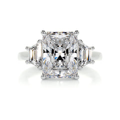 Skylar Diamond Engagement Ring -14K White Gold