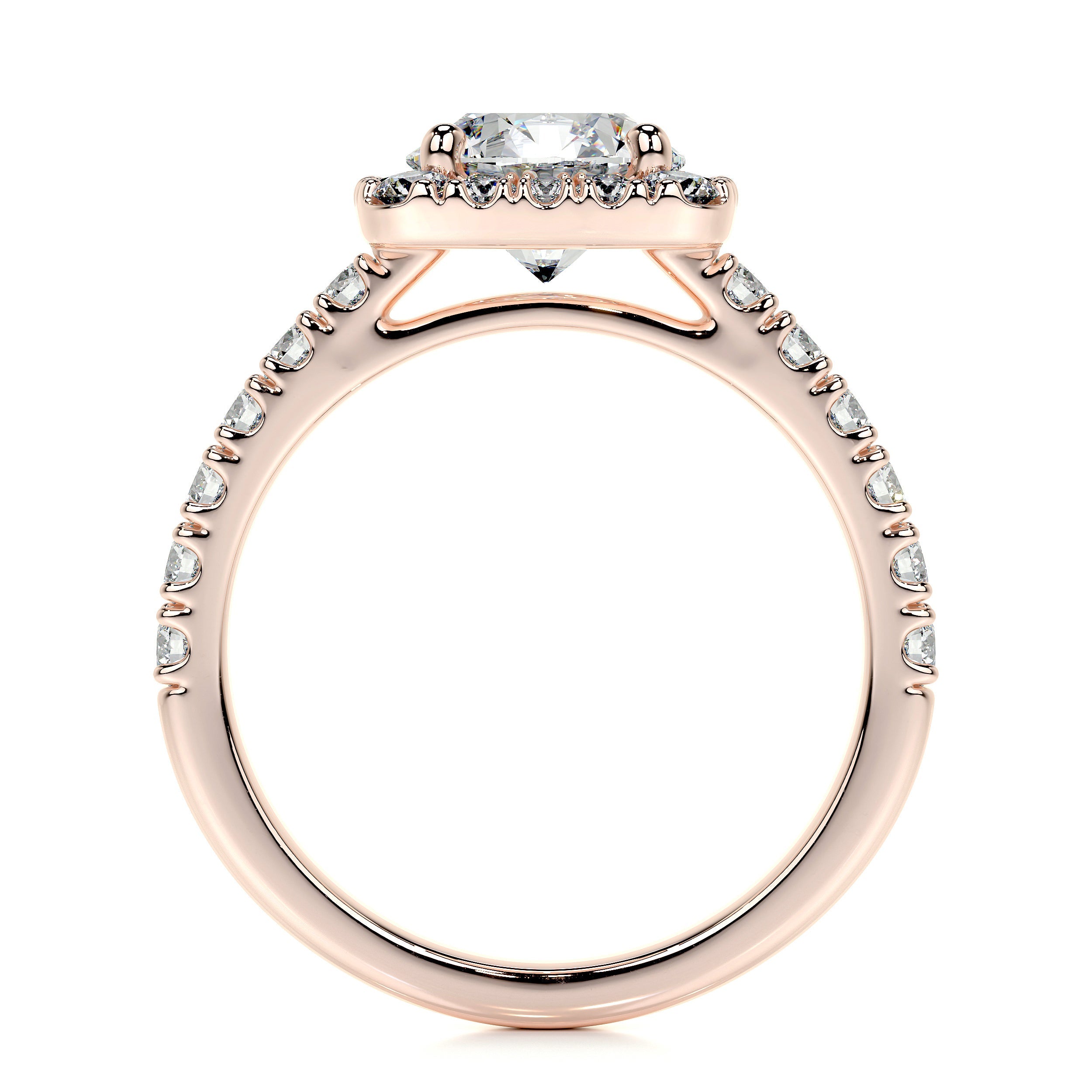 Sienna Lab Grown Diamond Ring -14K Rose Gold