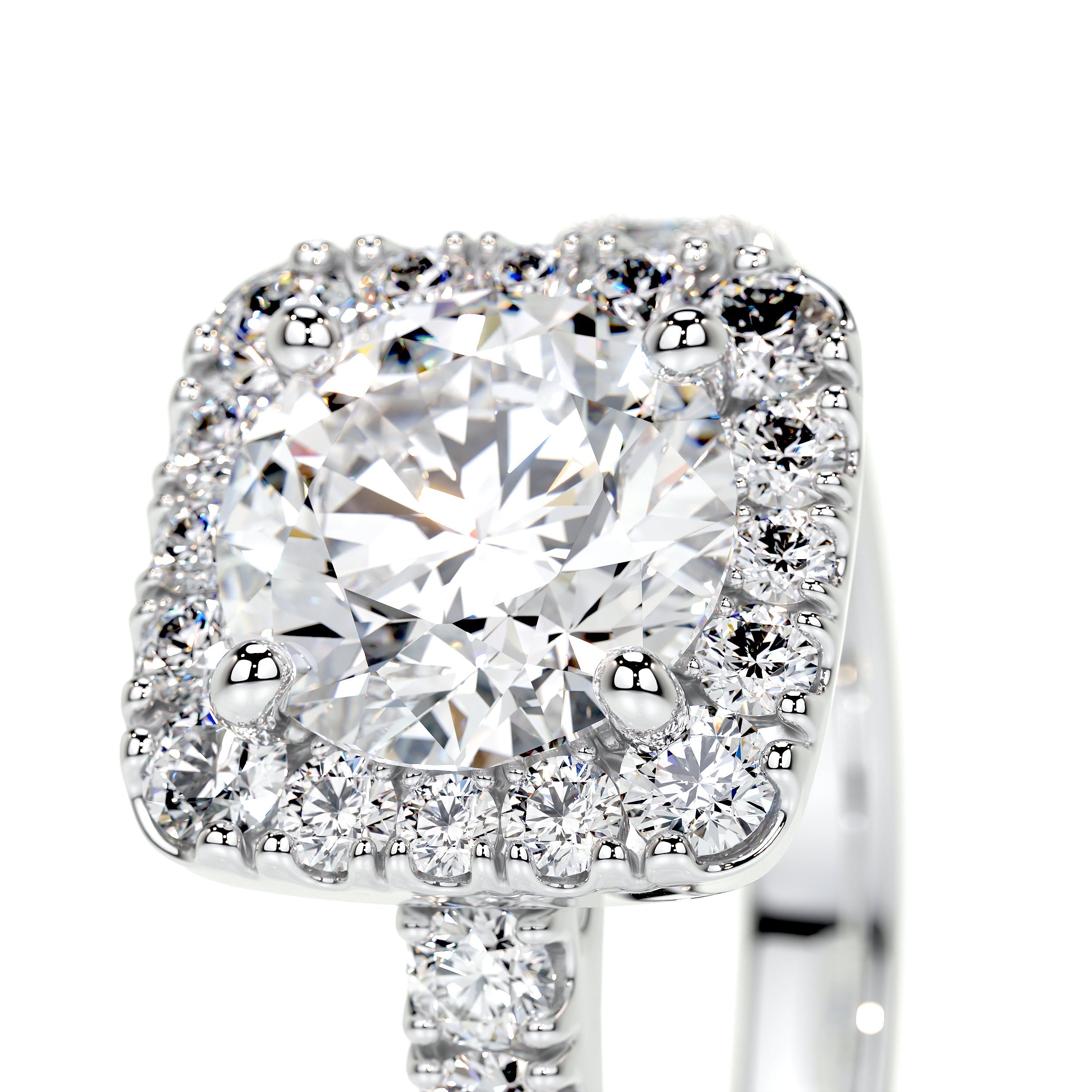 Sienna Lab Grown Diamond Ring -18K White Gold
