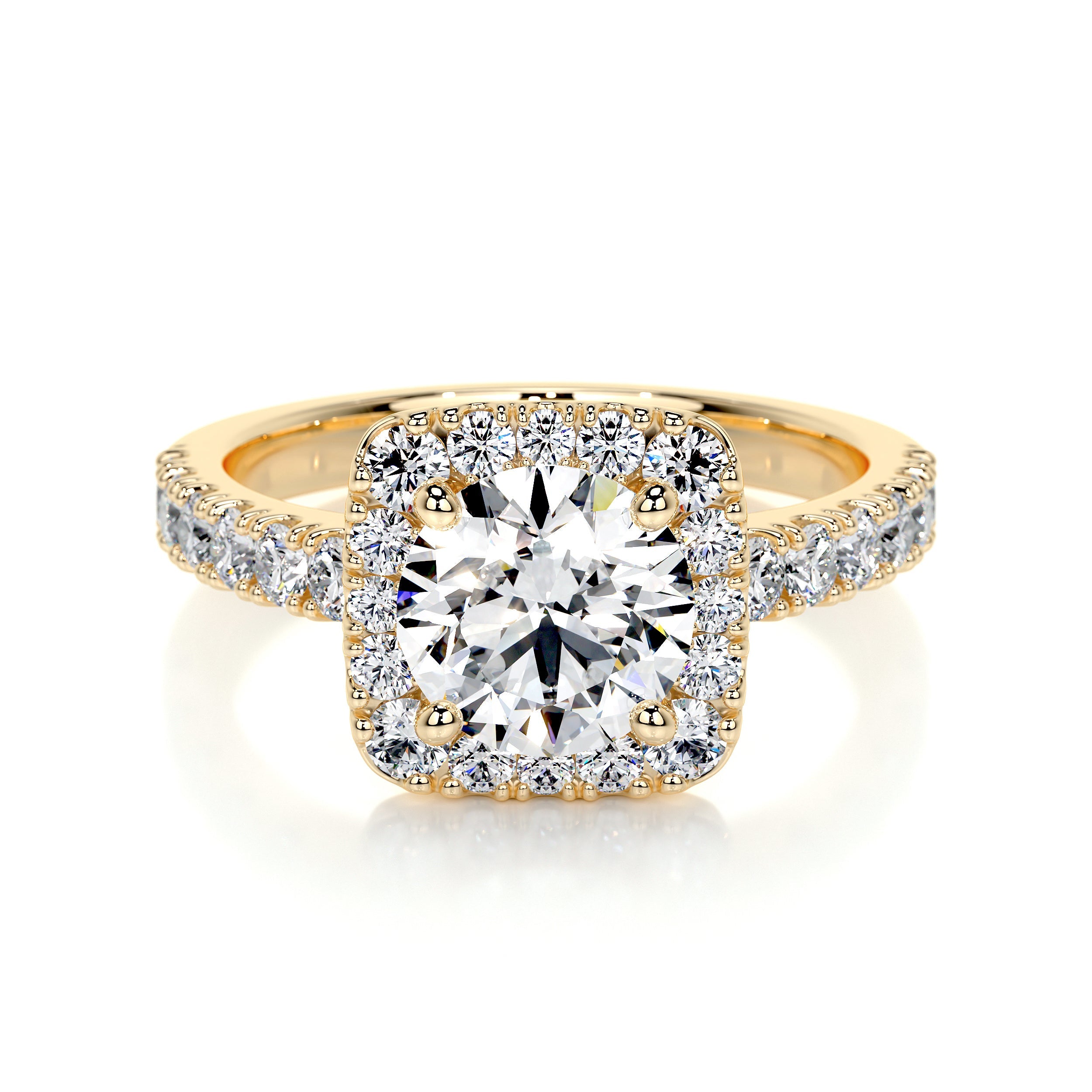 Luxe sienna halo diamond on sale ring