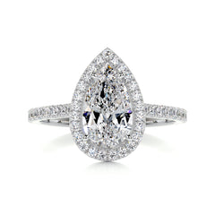 Sophia Diamond Engagement Ring -14K White Gold