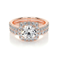 Sienna Lab Grown Diamond Bridal Set -14K Rose Gold