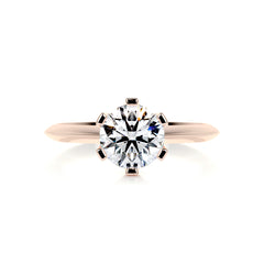 Alexis Diamond Engagement Ring -14K Rose Gold
