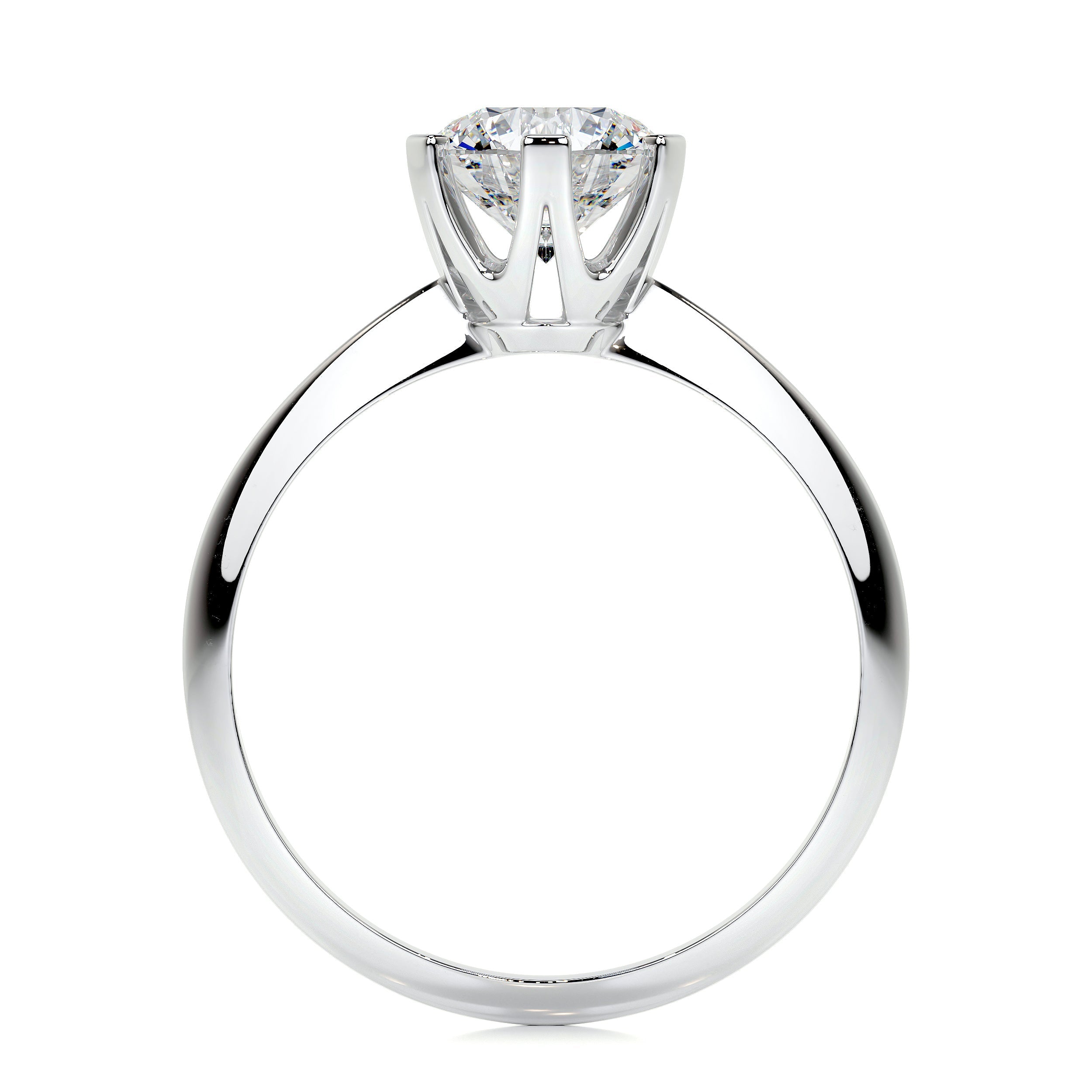 Alexis Lab Grown Diamond Ring   (1.25 Carat) -14K White Gold