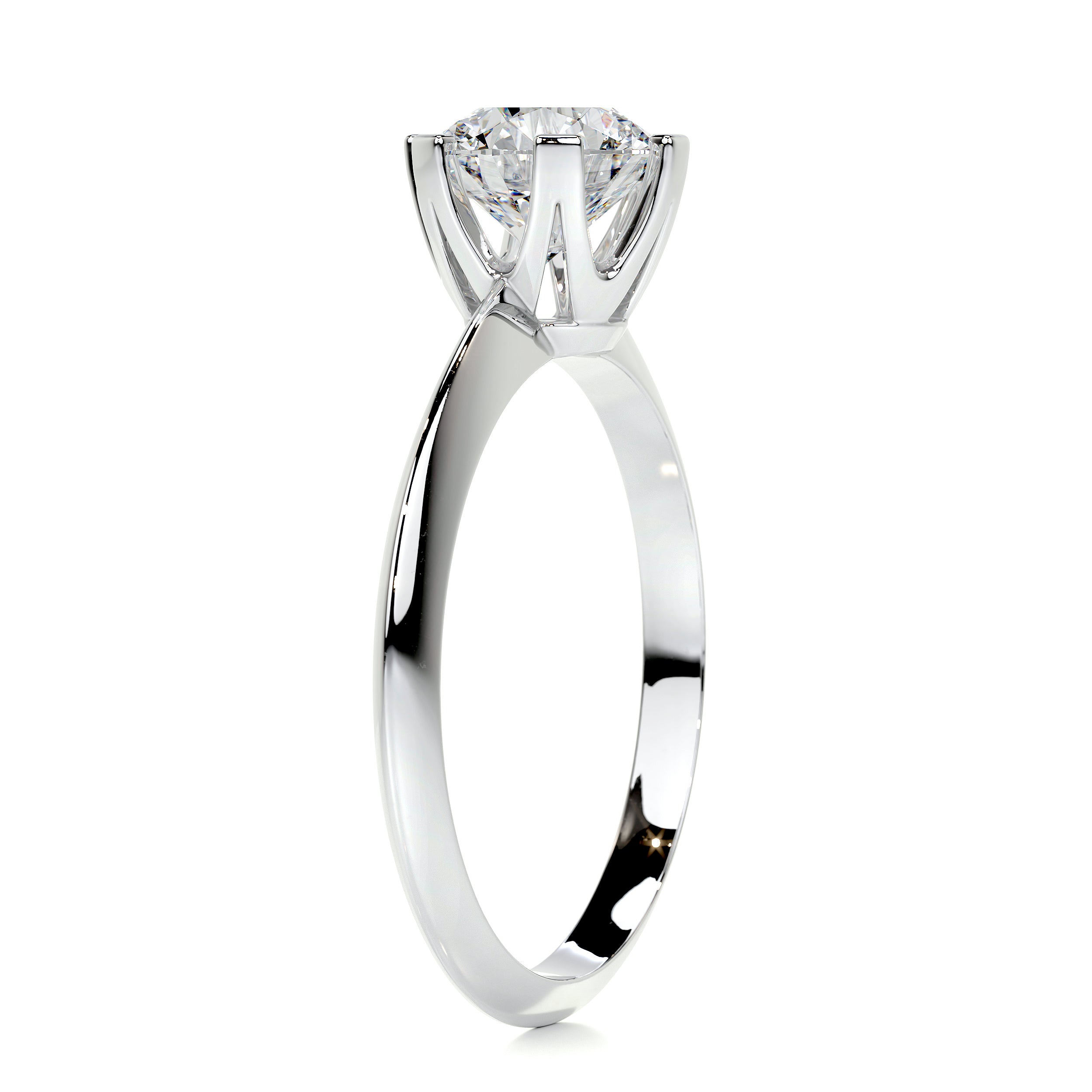 Alexis Diamond Engagement Ring -18K White Gold