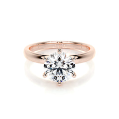 Jessica Lab Grown Diamond Ring -14K Rose Gold
