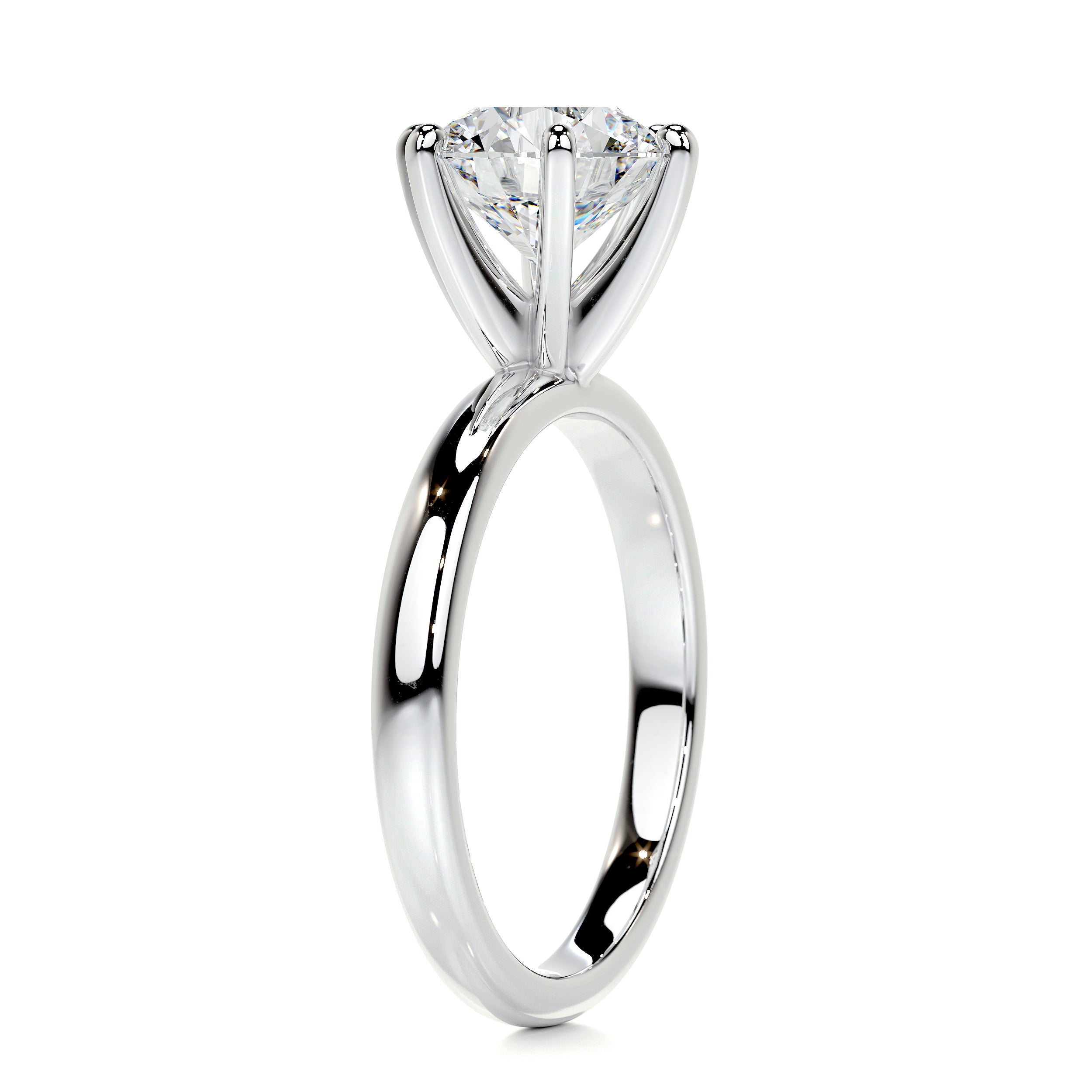 Jessica Diamond Engagement Ring   (2 Carat) -14K White Gold