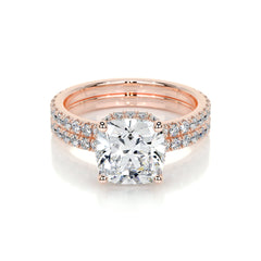 Madeline Lab Grown Diamond Bridal Set -14K Rose Gold