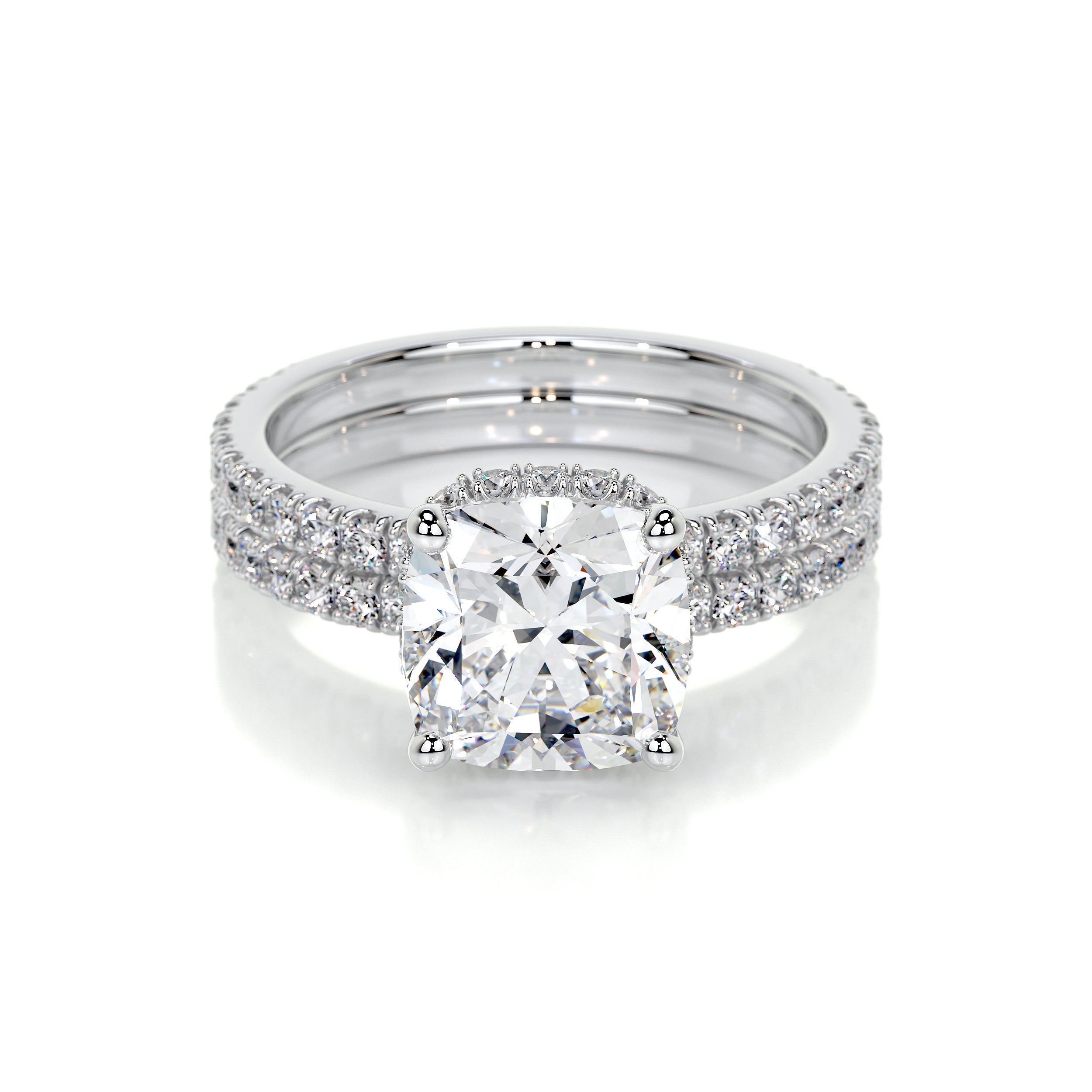 Madeline Lab Grown Diamond Bridal Set   (3 Carat) -Platinum