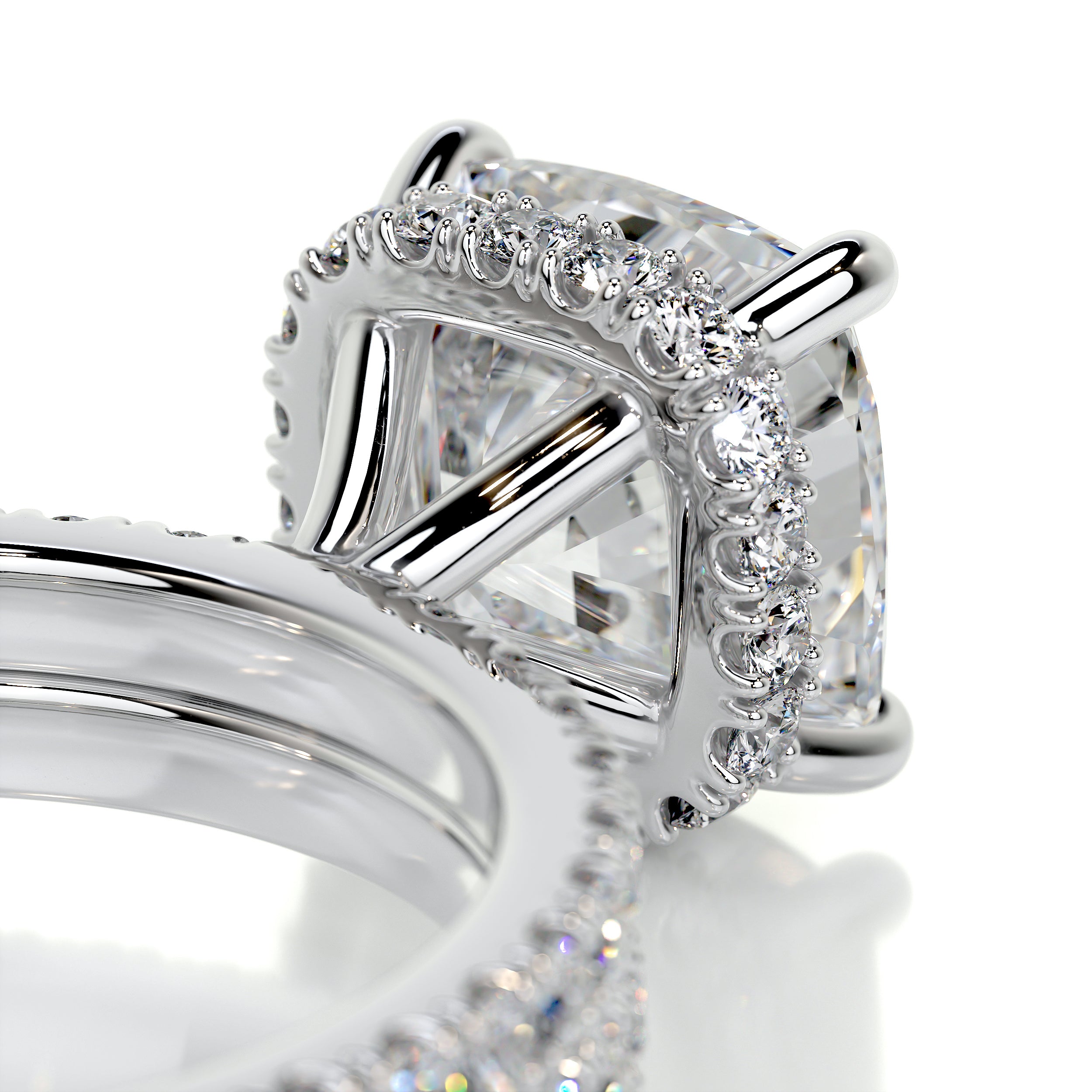 Madeline Diamond Bridal Set   (3 Carat) -14K White Gold