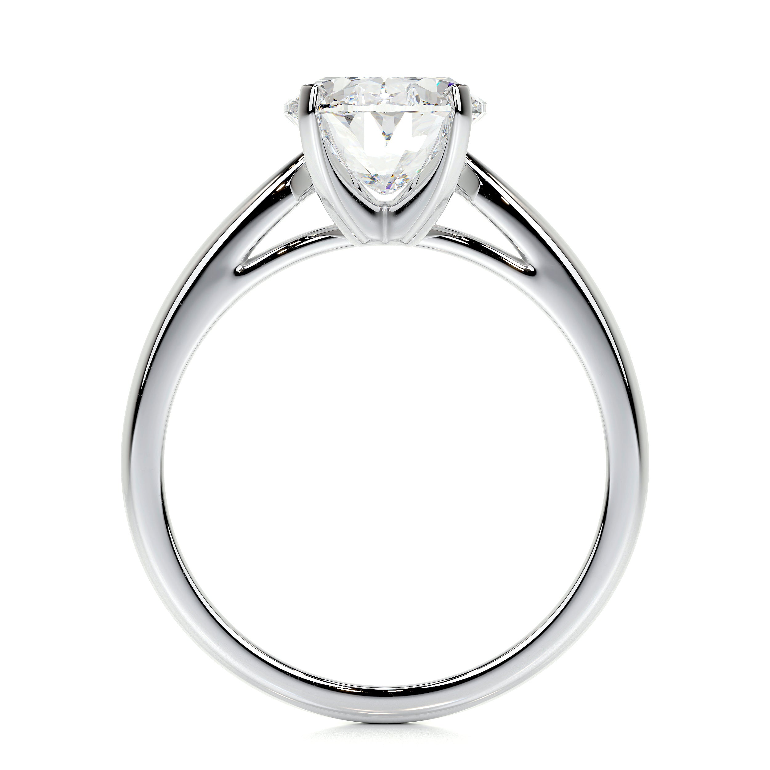 Diana Lab Grown Diamond Ring   (2 Carat) -14K White Gold