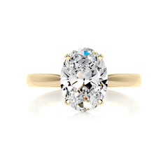 Diana Diamond Engagement Ring -18K Yellow Gold