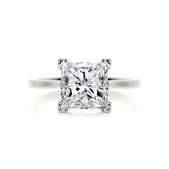 Ella Diamond Engagement Ring -14K White Gold