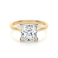 Ella Lab Grown Diamond Ring -18K Yellow Gold
