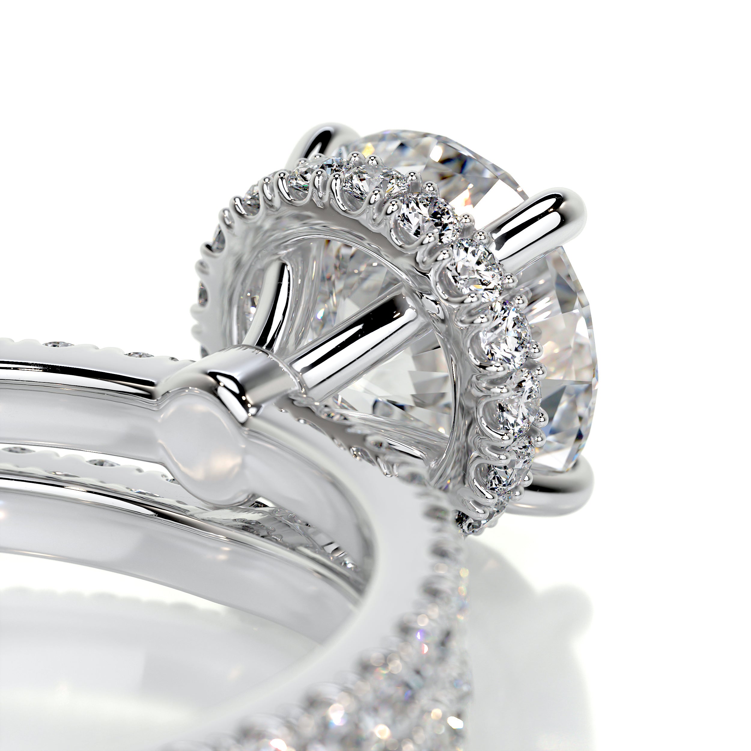 Vivienne Diamond Bridal Set   (2 Carat) -18K White Gold