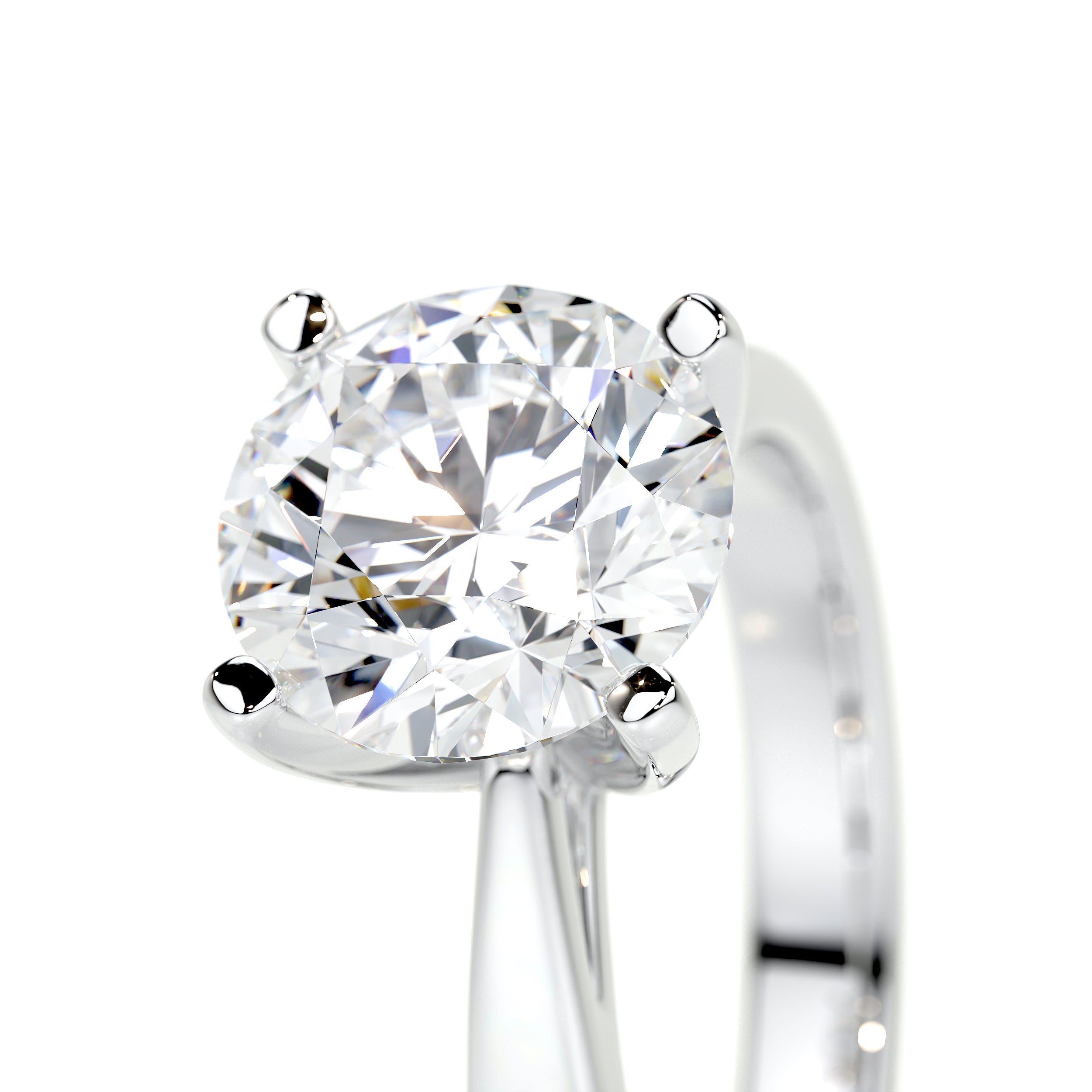 Diana Lab Grown Diamond Ring   (2 Carat) -Platinum