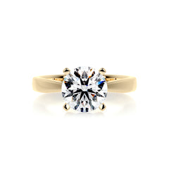 Diana Diamond Engagement Ring -18K Yellow Gold
