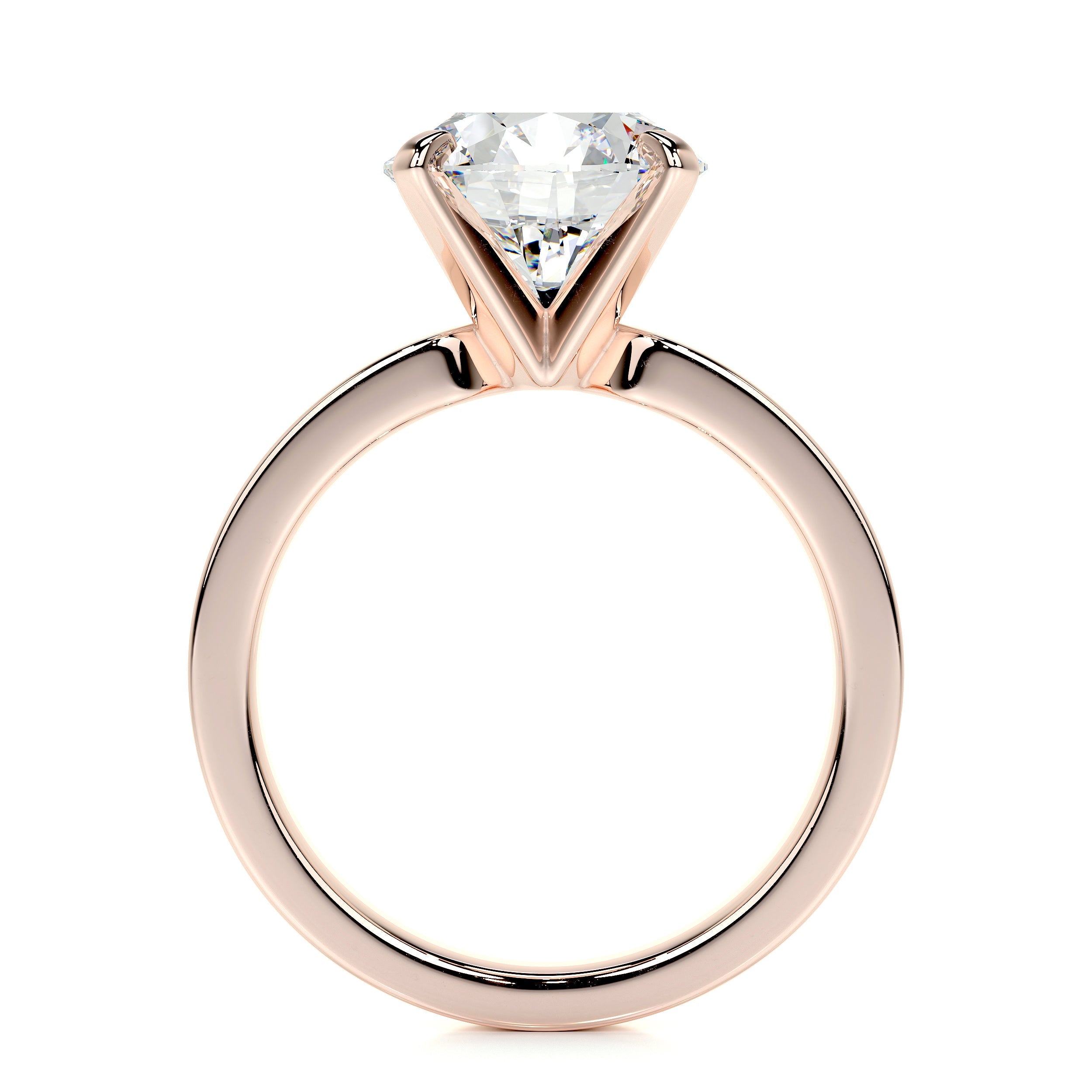 Kaia Lab Grown Diamond Ring   (2 Carat) -14K Rose Gold