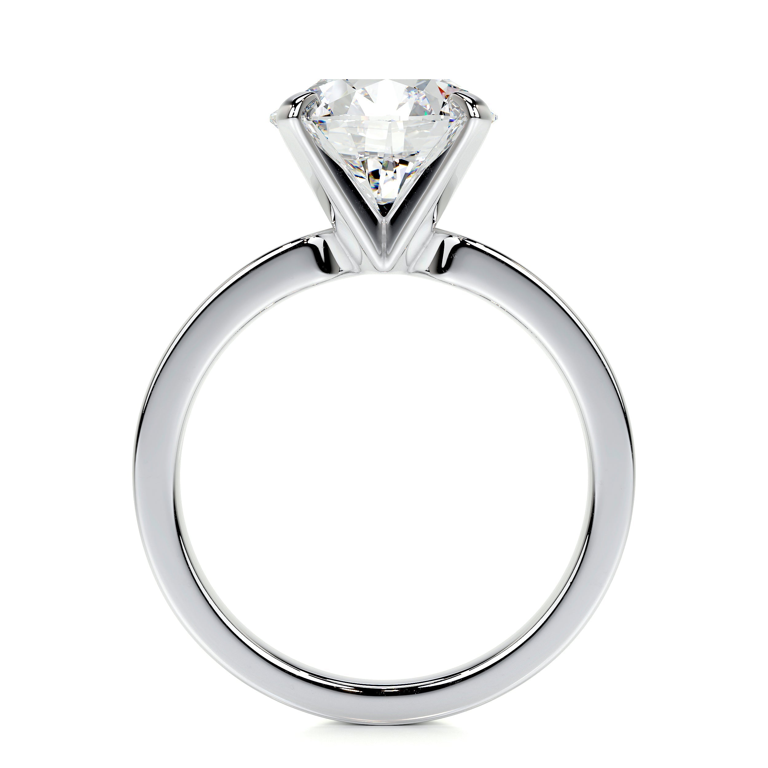 Kaia Lab Grown Diamond Ring   (2 Carat) -14K White Gold