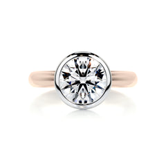 Kaylee Diamond Engagement Ring -14K Rose Gold