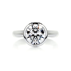 Kaylee Diamond Engagement Ring -18K White Gold