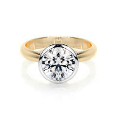 Kaylee Lab Grown Diamond Ring -18K Yellow Gold