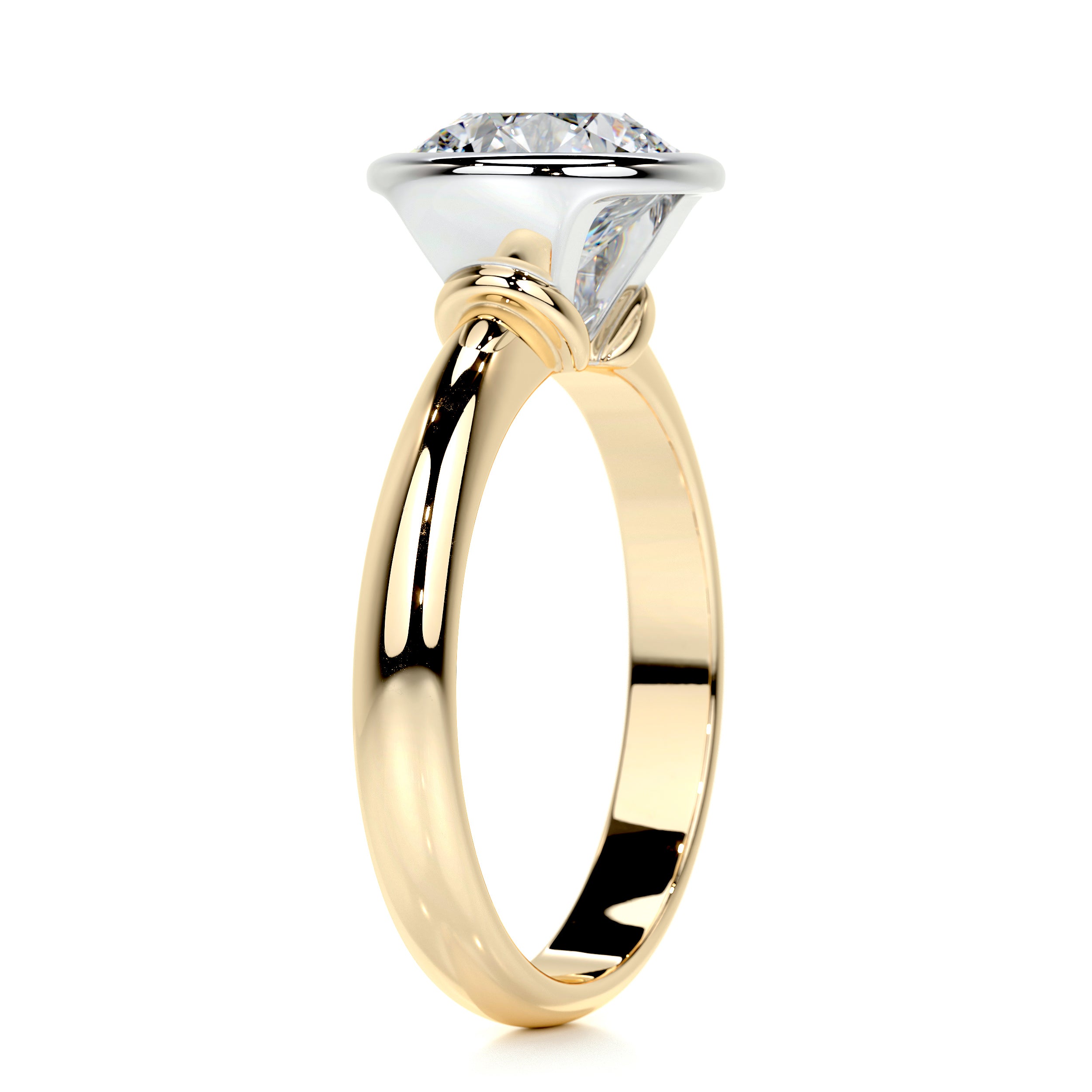 Kaylee Diamond Engagement Ring -18K Yellow Gold